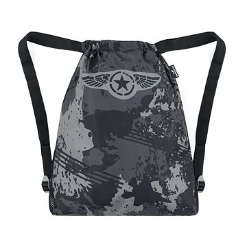 

BAGMASTER LUMI 24 B školní sáček na přezůvky / tělocvik – stíhačky