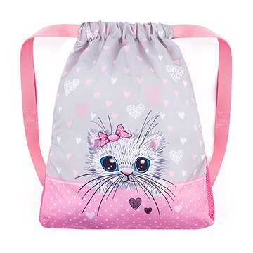 

BAGMASTER PRIM 24 A školní sáček na přezůvky / tělocvik – kočka