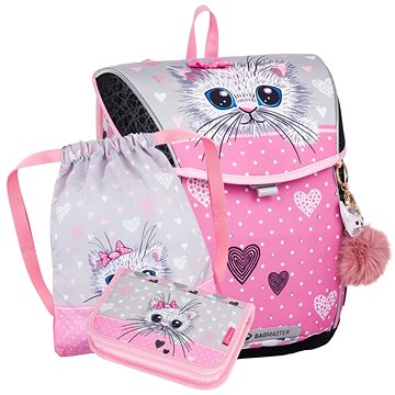 

BAGMASTER PRIM 24 A malý školní set pro prvňáčky – kočka