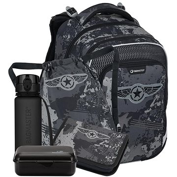 

BAGMASTER LUMI 24 B velký školní set pro prvňáčky – stíhačky