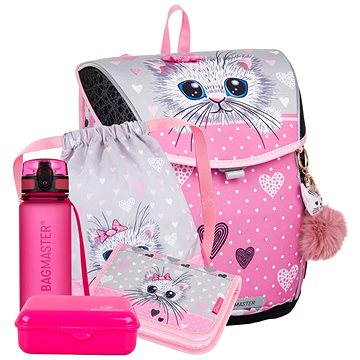 

BAGMASTER PRIM 24 A velký školní set pro prvňáčky – kočka