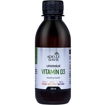 

ADELLE DAVIS Lipozomální vitamín D3, 200 ml