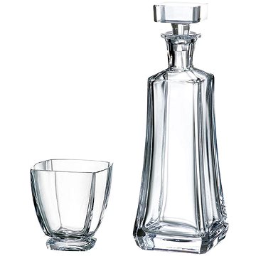 

Crystal Bohemia whisky set Arezzo (set 1 karafa + 6 sklenic)