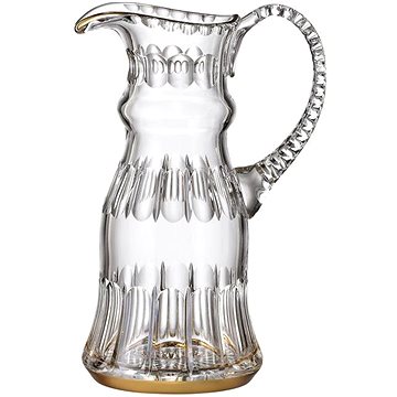 

Bohemia Crystal Ručně broušený džbán Daisy Line Gold 1200ml