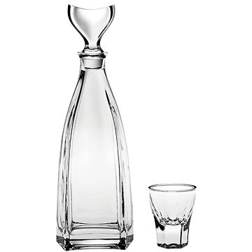 

Crystal Bohemia Set na pálenku Flair (1 karafa + 6 sklenic)