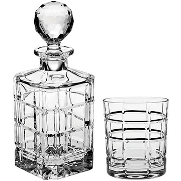 

Crystal Bohemia Whisky set Timesquare (1 karafa + 6 sklenic)