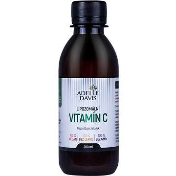 ADELLE DAVIS Lipozomální vitamín C 200 ml - 12 mes. - Vitamín C