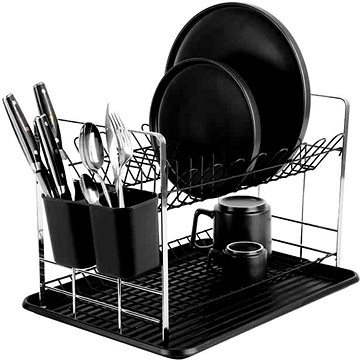 

BerlingerHaus Matte Black Collection Odkapávač na nádobí BH-8597, černý