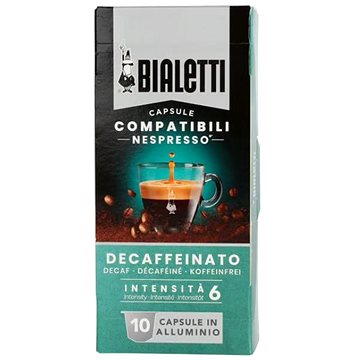 

Bialetti Nespresso DECAFFEINATO 10 ks