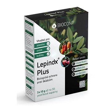 

BIOCONT Insekticid LEPINOX plus, 3 x 10 g