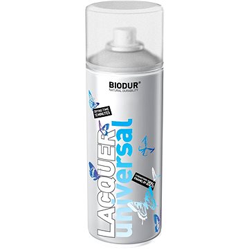 

Biodur Bezbarvý lak ve spreji matný 400 ml