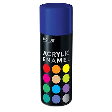 

Biodur Akrylový email ve spreji - Ultramarínová modrá tmavá 400 ml/RAL 5002