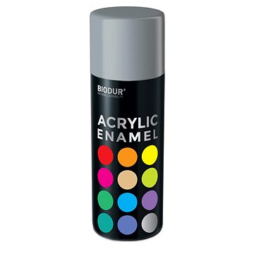 

Biodur Akrylový email ve spreji - tmavě šedá 400 ml/RAL 7046
