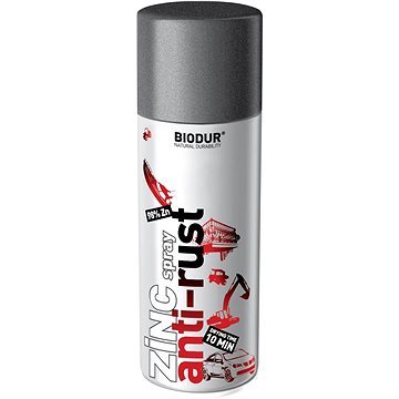 

Biodur Zinkový sprej pro základní nátěr 400 ml