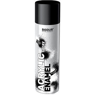 

Biodur Akrylový matný černý lak ve spreji 500 ml/ 9005 M