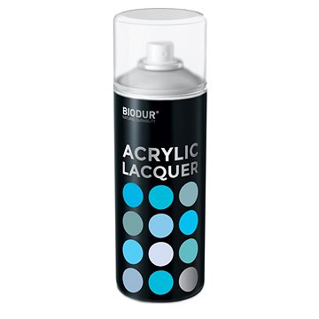 

Biodur Akrylový bezbarvý lesklý lak ve spreji 400 ml