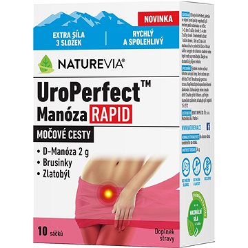 

NatureVia UroPerfect Manóza Rapid 10 sáčků