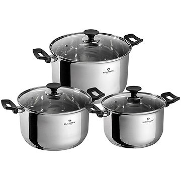 

Blaumann Gourmet Line Sada nádobí 6 ks nerez 16/20/24 cm