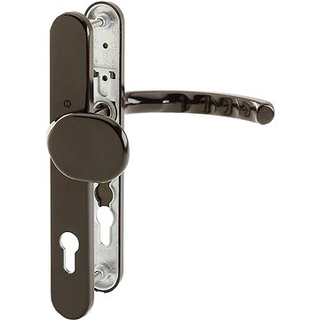 

Hoppe Koule/klika Luxembourg F8707 (RAL8077) hnědá /8 mm, PZ92/ dveře 67-72 mm