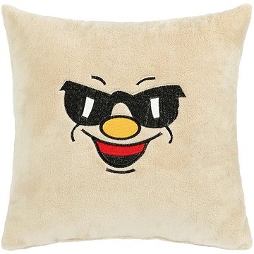 

BELLATEX Smíšek polštářek 38 × 38 cm 6014/027 béžová s výšivkou