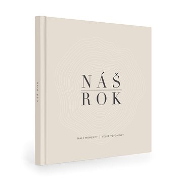 

Bloque. NÁŠ ROK: elegantní rodinná kronika, béžová