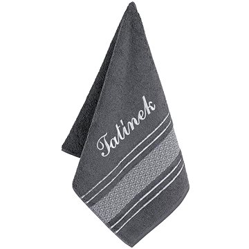 

BELLATEX s.r.o. Froté ručník 50 × 100 mozaika 123/044 s výšivkou Tatínek