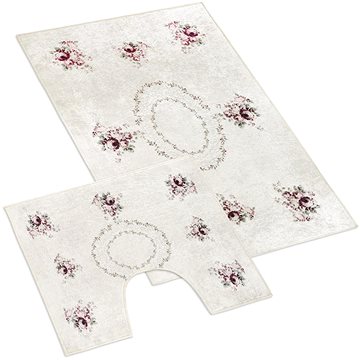 

BELLATEX s.r.o. Koupelnová sada - 3D tisk 60×100+60×50 850/036 kytice