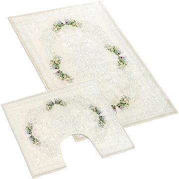 

BELLATEX s.r.o. Koupelnová sada - 3D tisk 60×100+60×50 850/047 růžičky