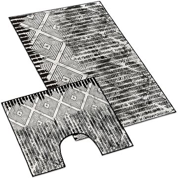 

BELLATEX s.r.o. Koupelnová sada - 3D tisk 60×100+60×50 850/099 kosočtverce
