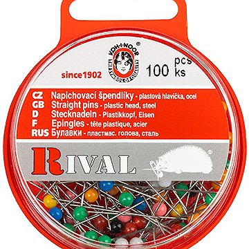 

BELLATEX s.r.o. G - Špendlík napichovací Fe 31x0,60mm (v.31) barevná hlava 100ks