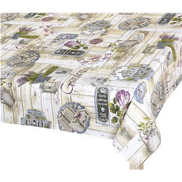 

BELLATEX Ubrus EMA 558 120 × 160 cm, zahrada lila