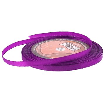 

VIKPAP Stuha - saténová, 6 mm/32 m, tmavě fialová