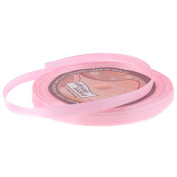 

VIKPAP Stuha - saténová, 6 mm/32 m, světle růžová