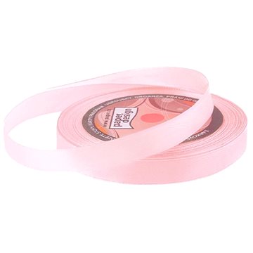 

VIKPAP Stuha - saténová, 12 mm/32 m, pastelově světle růžová