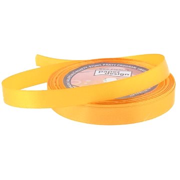 

VIKPAP Stuha - saténová, 12 mm/32 m, medově žlutá