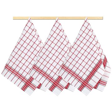 

Bellatex Sada 3 kusů - 50 × 70 cm - kostka červená