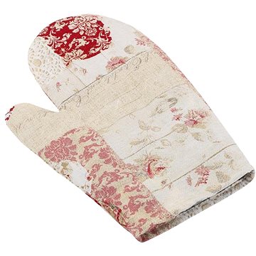 

Bellatex 28 × 18 cm - patchwork srdce růžové