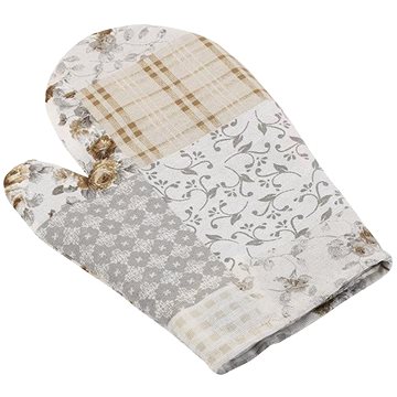 

Bellatex 28 × 18 cm - béžovošedý patchwork