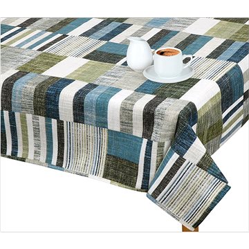 

Bellatex Ubrus EMA - 70 × 70 cm - dlaždice modrošedé