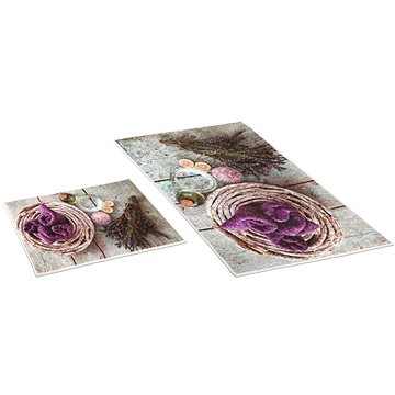 

Bellatex 3D tisk sada - BEZ VÝKROJE 60 × 100, 60 × 50 cm WC - levandule
