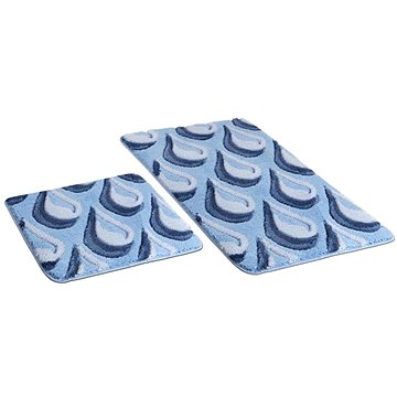 

Bellatex ULTRA sada 60 × 100, 60 × 50 cm - modré kapky