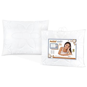 

Bellatex Polštář KVĚT - 70 × 80 cm (výplň 1000g) - bílá