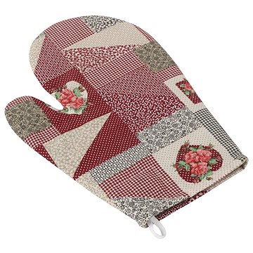 

Bellatex 28 × 18 cm - patchwork bordový