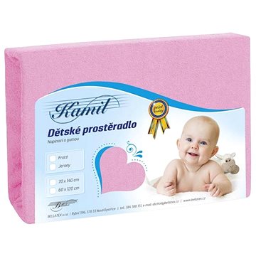 

Bellatex Dětské froté - 60 × 120 cm - růžová