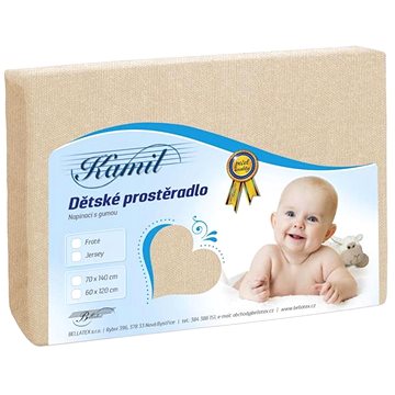 

Bellatex Dětské jersey - 60 × 120 cm - světle béžová