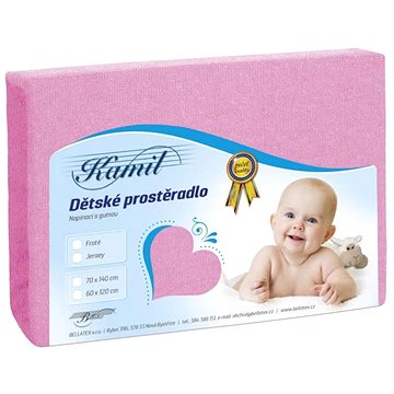 

Bellatex Dětské jersey - 70 × 140 cm - růžová