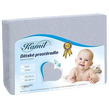 

Bellatex Dětské jersey - 70 × 140 cm - šedá
