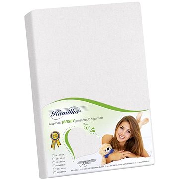

BELLATEX Prostěradlo Jersey 90 × 200 × 40 cm, bílé