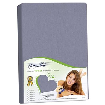 

Bellatex Jersey - 90 × 200 × 40 cm - tmavě šedá