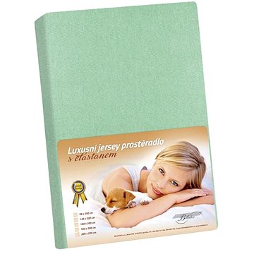 

Bellatex Jersey s elastanem - 120 × 200 cm - sv.zelená